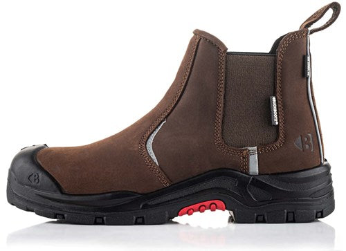 Buckbootz werkschoen nubuckz instapper nkz101brn s3s 2.0 | bruin | maat 42 - 5055138022870