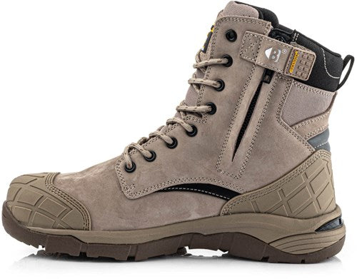 Buckbootz werkschoen tradez blastz hoog s7s | grijs | maat 44 - 5055138025260