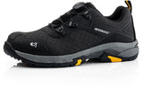 Buckbootz werkschoen tradez wheelz laag s1ps boa | zwart | maat 41 - 5055138027035
