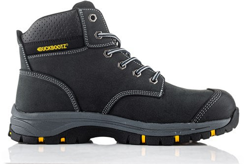 Buckbootz werkschoen wizardz wizl1blk s3s | zwart | maat 40 - 5055138024232