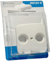 Busch jaeger wit afdekplaat voor coax - 4695570