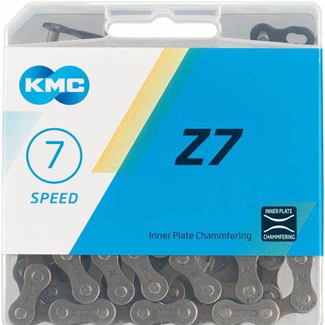 KMC Fietsketting Z7 - 6 7 speed - Grijs - 114 schakels