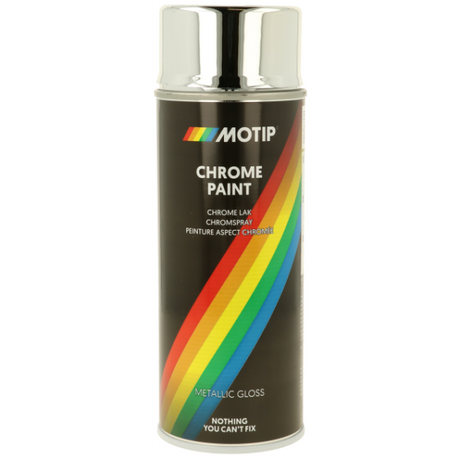 Motip spuitbus 400ml chroom