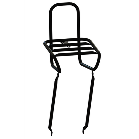 Voordrager Steco smooth zwart 25cm