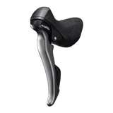 Shimano versteller met remhendel 2 speed claris st-r2000 links - grijs zwart