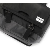 Urban Proof Dubbele Fietstas 55L Zwart Grijs - Gerecycled RPET