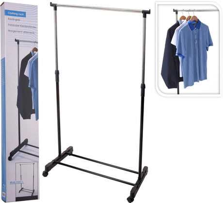 Kledingrek enkel 80x43cm