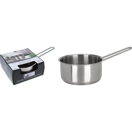 Excellent houseware sauspan rvs 1350ml sauspan steelpan 16cm rvs 1350ml