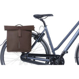 Basil dubbele fietstas city mik 28-32 liter - roasted brown