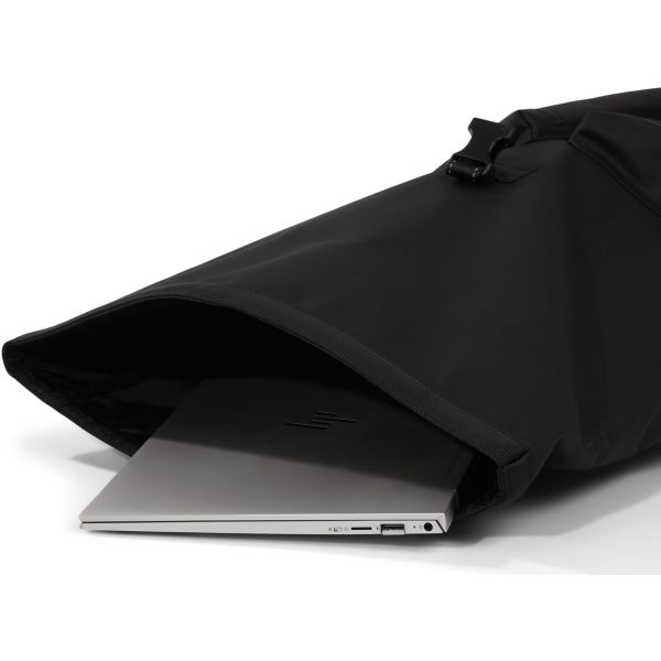 Urbanproof fietstas rolltop up recycle 20l zwart