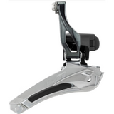 Shimano voorderailleur 2 x 10 speed tiagra fd-4700 ø28,6 - ø31,8 mm klem down-pull 61-66° - 46-53t - zwart zilver