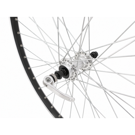 Achterwiel 28 x 1 1 4 inch zac2000 freewheel - zilver zwart