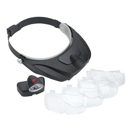 Carson Hoofdloep PRO Series MagniVisor Deluxe met LED en 4 lenzen