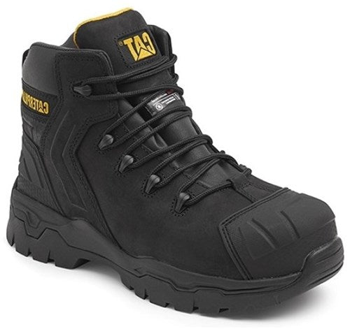 Caterpillar cat everett p725322 hro s3 hoog | werkschoen | zwart | maat 43 - 00.030.029.43 - 00.030.029.43