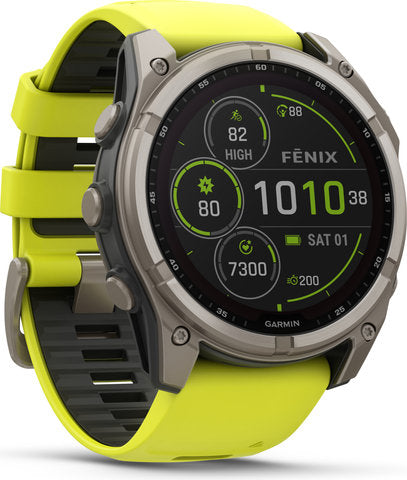 Garmin fenix 8 solar sapphire titanium gps 51 mm multisport smartwatch