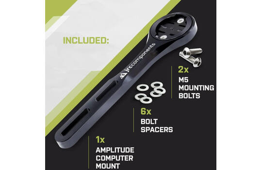 Jrc - wahoo stuurhouder computer mount amplitude zilver
