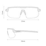 Shimano twinspark white - sports glasses