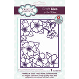 Creative expressions • frames tags craft die wild rose cover plate