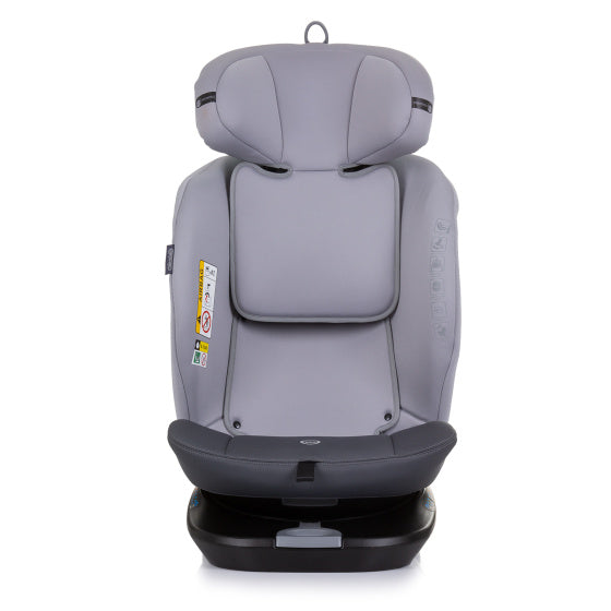 Chipolino autostoel i-size 40-150 cm isofix 360° granite grijs