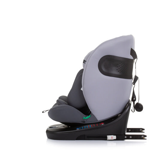 Chipolino autostoel i-size 40-150 cm isofix 360° granite grijs