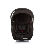 Chipolino amore autostoel met adapters 40-85 cm groep 0+ obsidian zwart