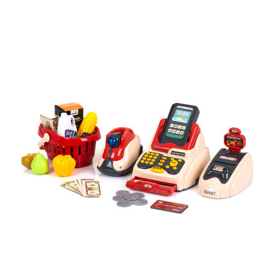 Chipolino speelgoedkassa interactieve speelset met licht en geluid