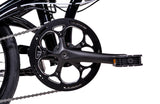 Chrisson ef3 20 inch 32 cm unisex 9v mechanische schijfrem zwart