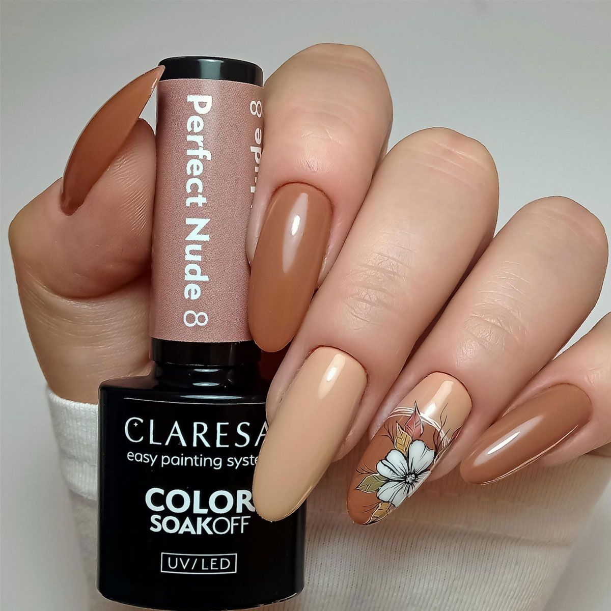 Claresa uv led gellak 5ml perfect nude 8