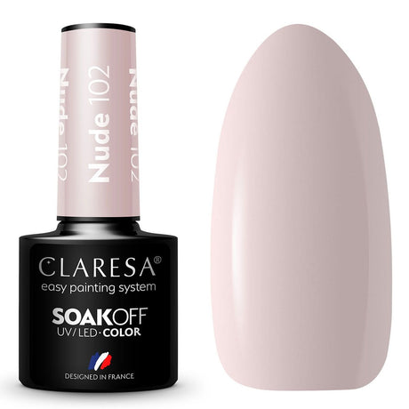 Claresa uv led gellak 5ml nude 102