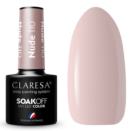 Claresa uv led gellak 5ml nude 110