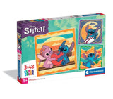 Clementoni puzzel 3x48pcs square stitch 2025