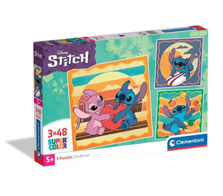 Clementoni puzzel 3x48pcs square stitch 2025