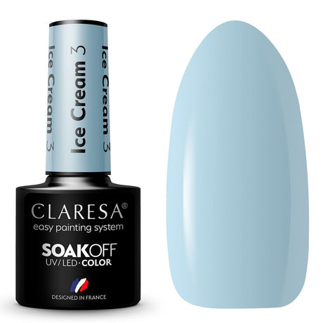 Claresa uv led gellak 5ml ice cream 3