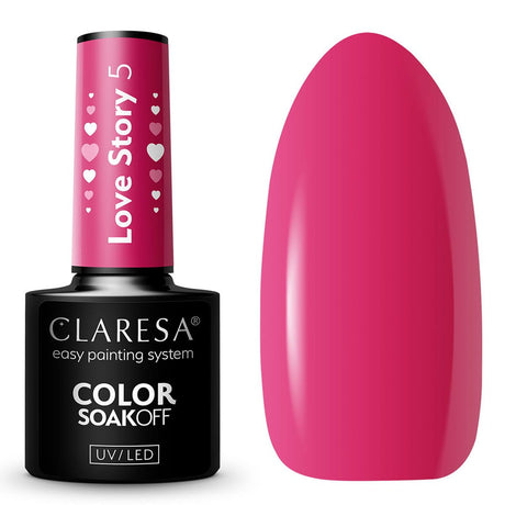 Claresa uv led gellak 5ml love story 5