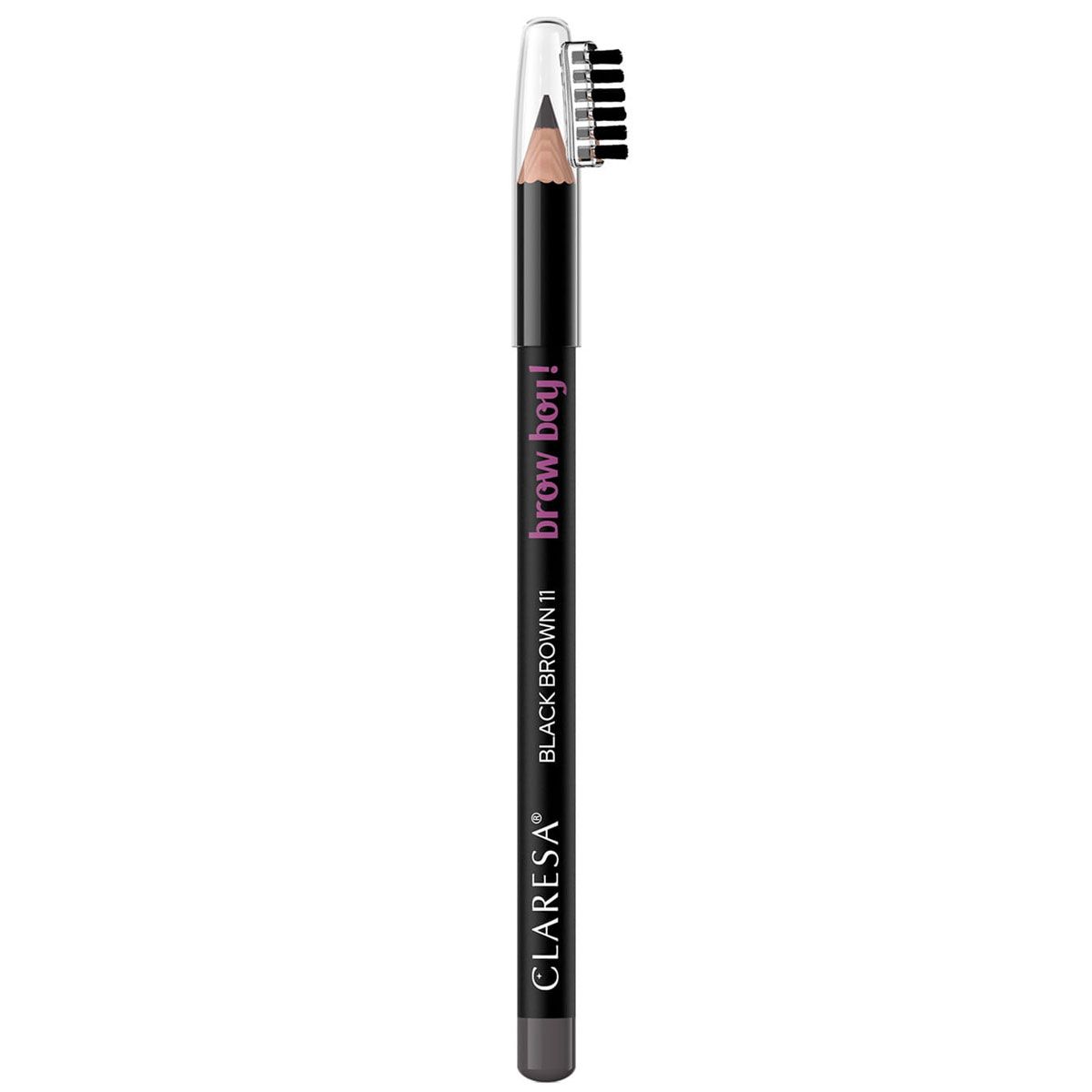 Claresa brow boy! wenkbrauwpotlood 11 black brown 1,15gr