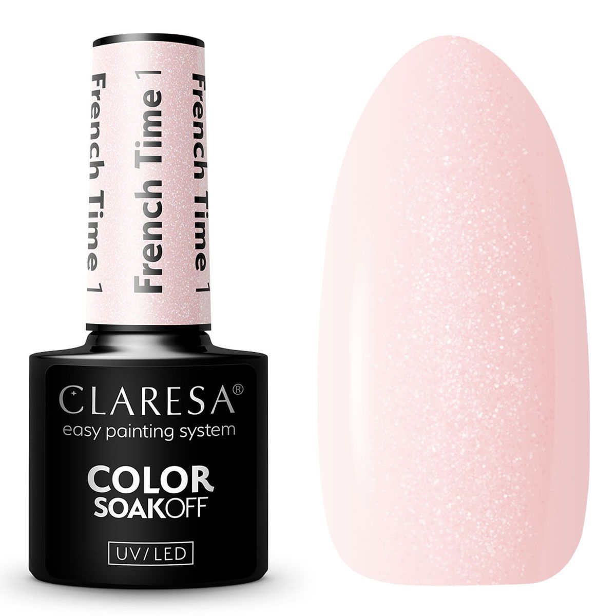 Claresa uv led gellak 5ml french time 1