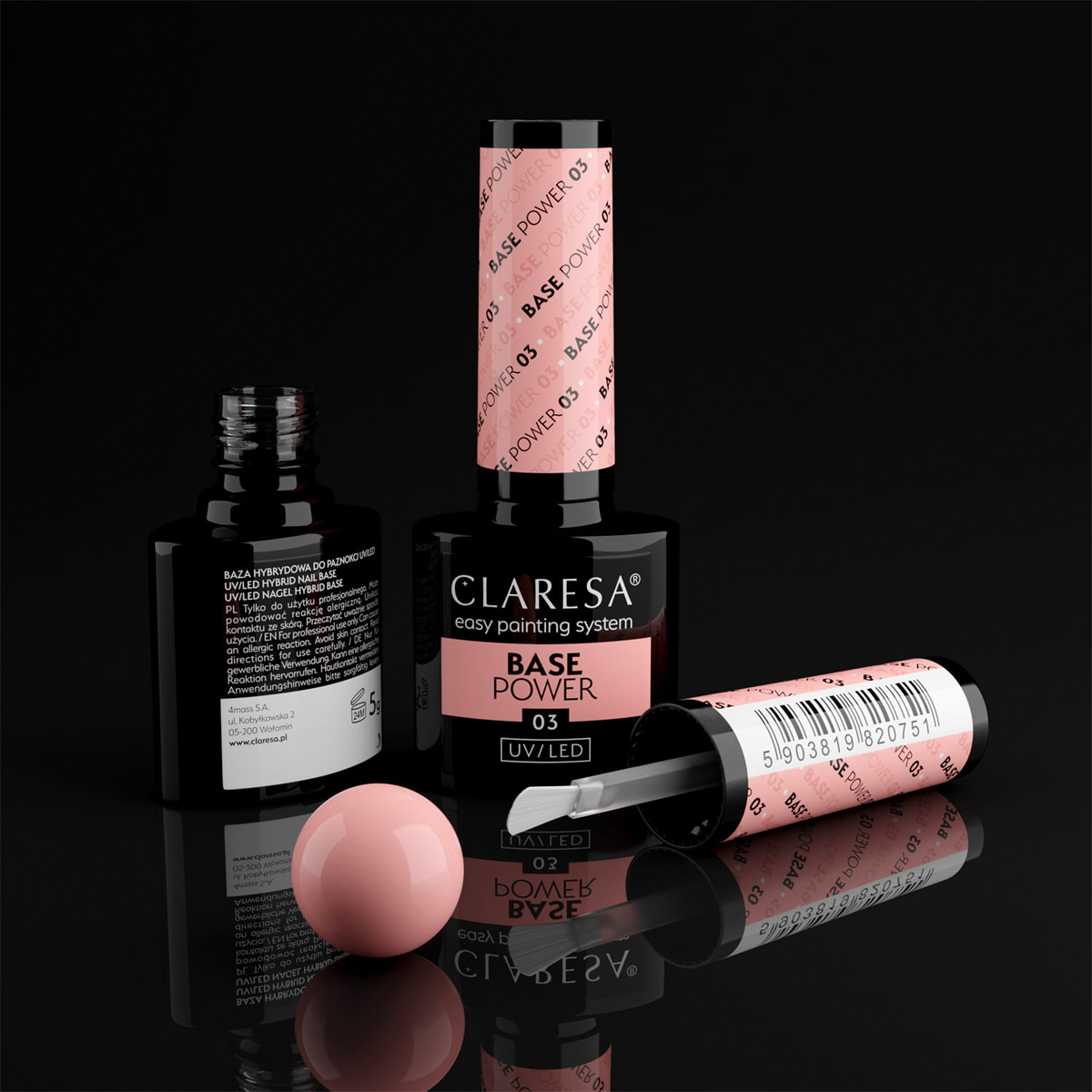 Claresa basecoat power 3 5ml