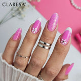 Claresa brush easy gel glitter pink 5ml
