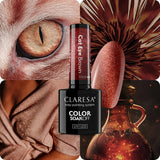 Claresa uv led gellak 5ml color alchemy - cat eye brown