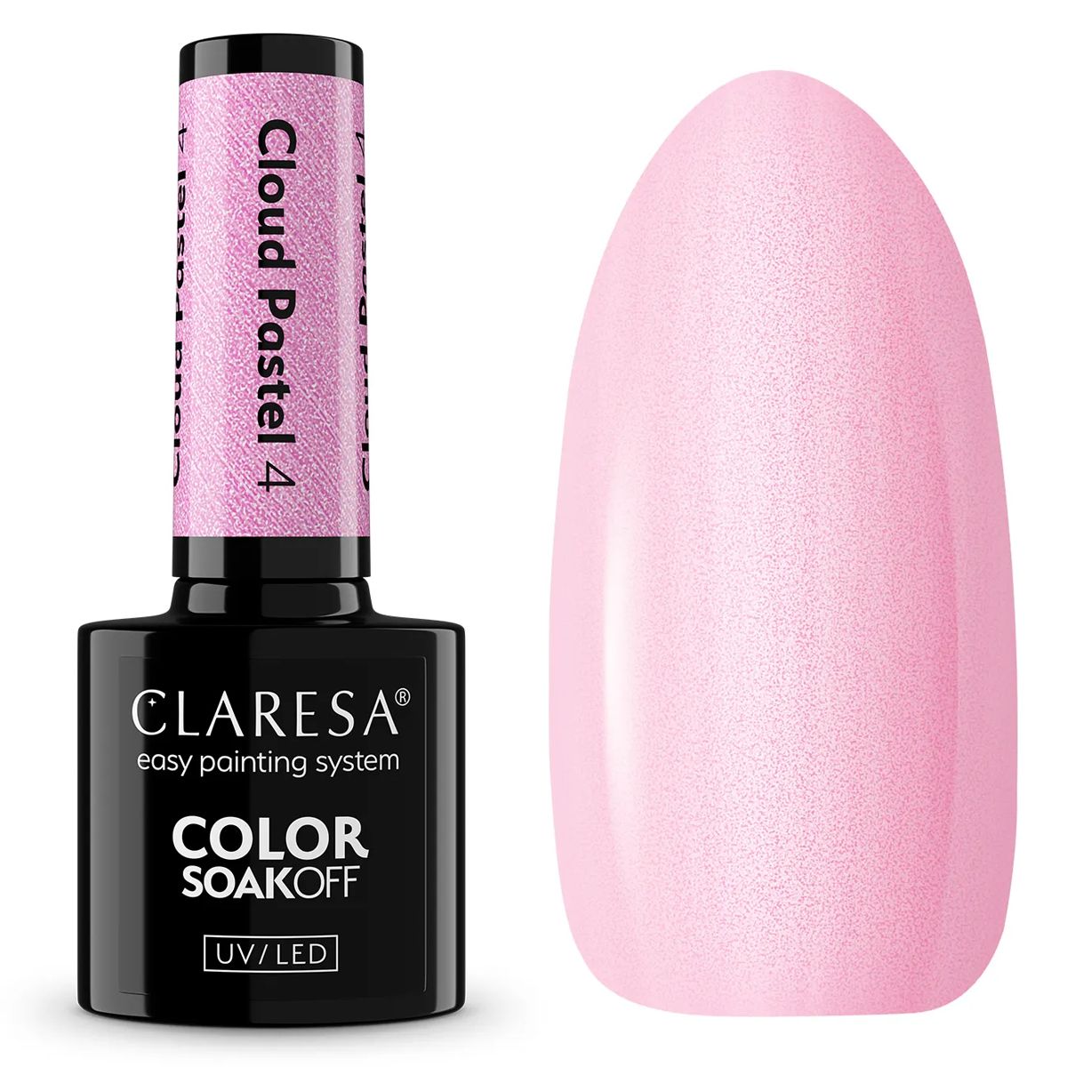 Claresa uv led gellak 5ml cloud pastel 4