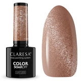 Claresa uv led gellak 5ml nude glow - cat eye light nude