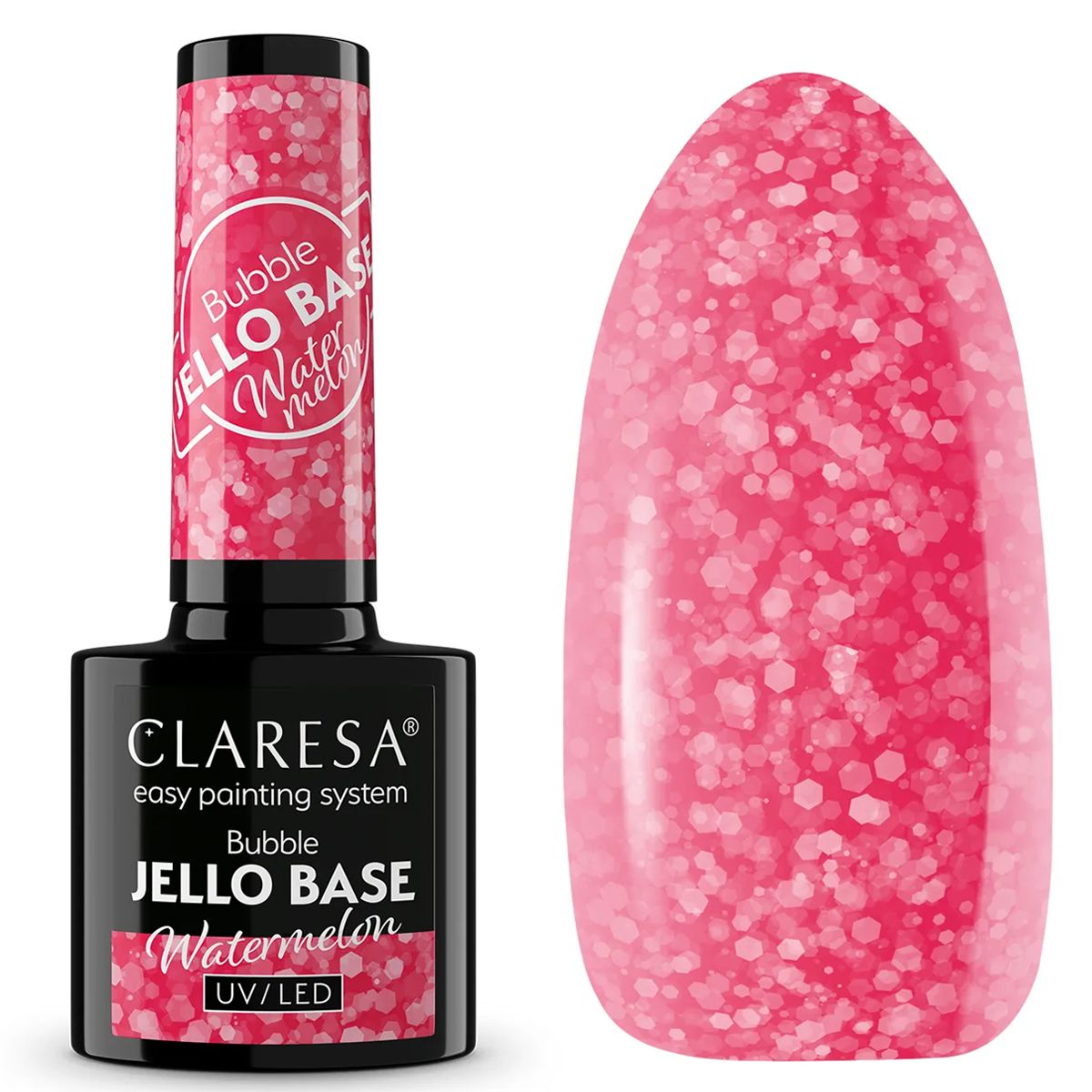 Claresa bubble jello base coat watermelon 5ml
