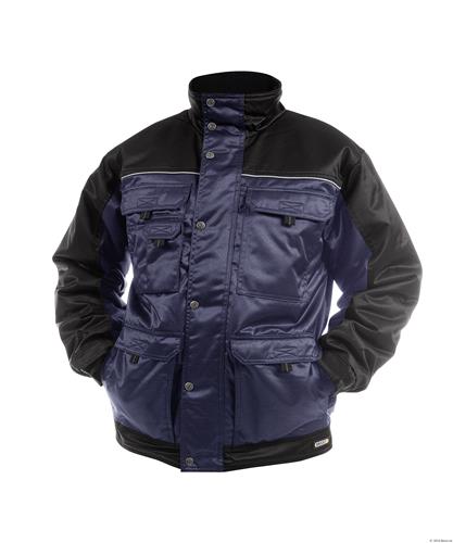 Dassy winterjas tignes marine zwart s