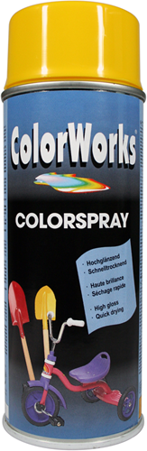 Colorworks maxicolor ral1021 koolzaad geel