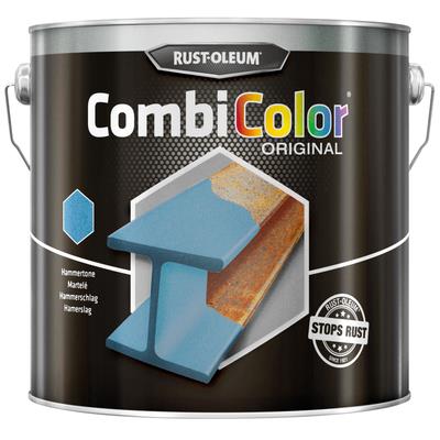Rust-oleum combicolor metaalverf donkergrijs hamerslag 2.5ltr