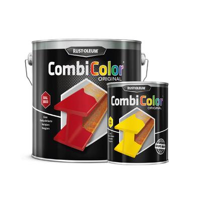 Rust-oleum combicolor metaalverf wit mat 0.75ltr