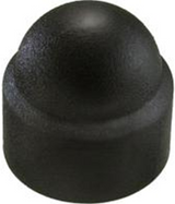 Connex afdekkap zeskant m5 kunststof 10 zw - ky4210025