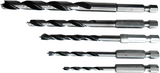 Connex set houtboren 3-8mm 6k 5dlg rood - cox978305