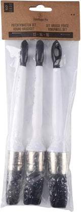 Copenhagen pro kwastenset - universeel patentkwast - maat 12-14-16 - synthetisch haar - 3-delig - vol kunststof steel - 23.900.05