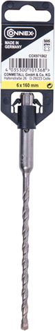 Connex sds+klopboor 6mm (100 160mm) geel - cox971862